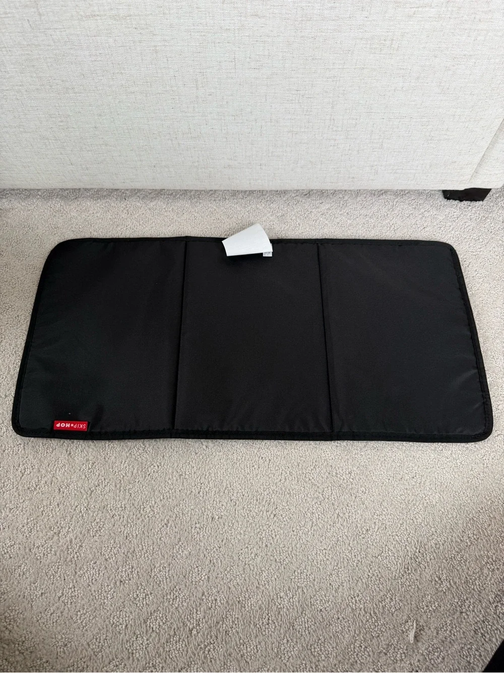 Skip Hop quilted black